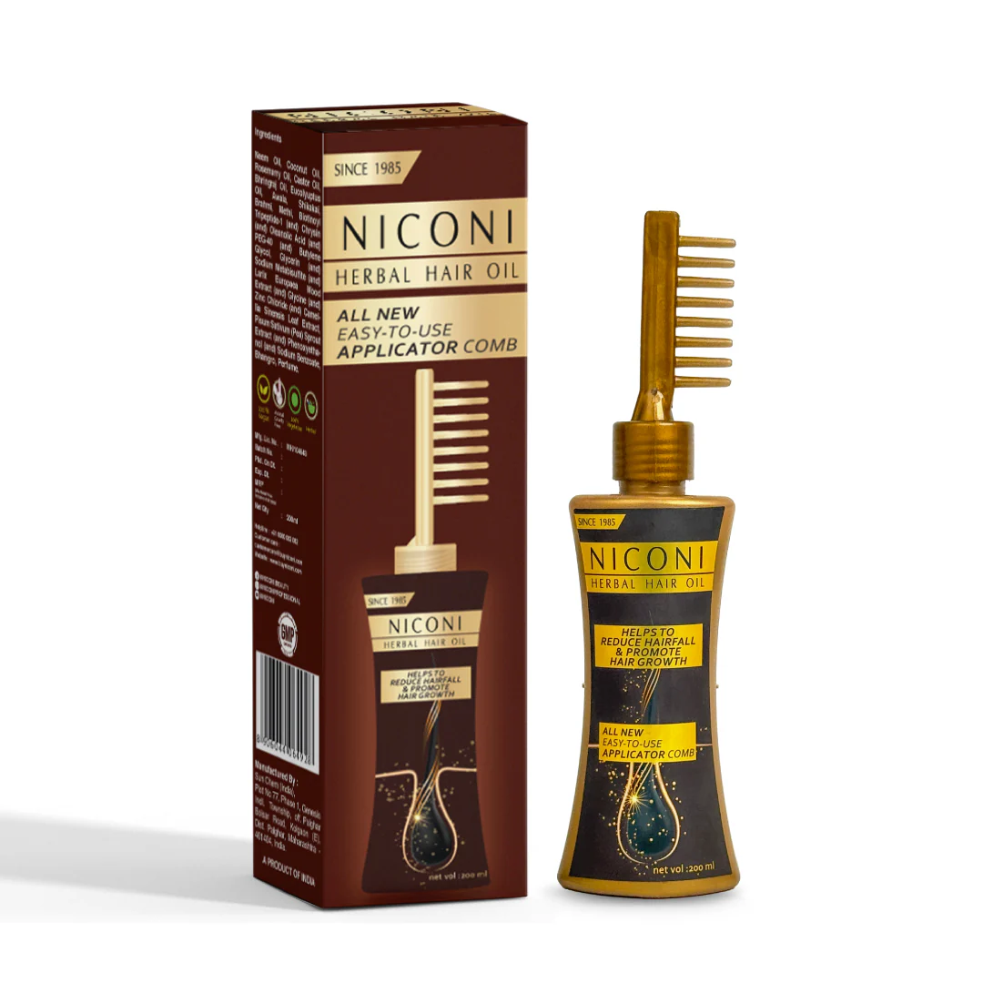 Niconi Herbal Hair Oil 200ml (B2B) - Image 13