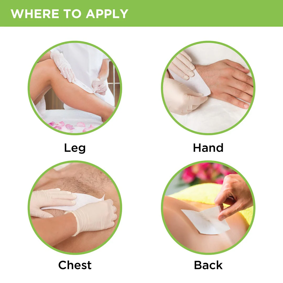 NICONI Painless Liposoluble Hair Removal Wax (Green Apple) 700gms - Image 5