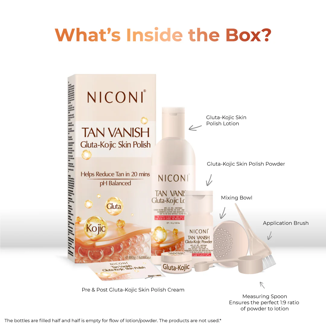 Niconi Tan Vanish Gluta-Kojic Skin Polish - B2B - Image 9